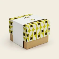 Ceramic Storage Jar - Wild Rose Stem Dandelion -Orla Kiely 149557ok750mlstoragejarwildrosestemdandelionl4box