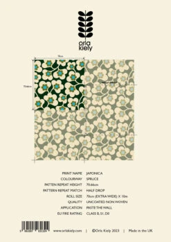 Japonica Wallpaper - 70cm X 10m 7 Japonica Wallpaper - 70cm X 10m -Orla Kiely 1D26BFC2 2DF7 43B7 B95C 1C17F3C7293D 8ea6ff5d 592b 4370 882d 5c2d368beea8