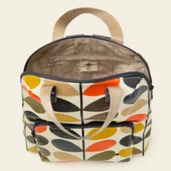 Bestie Backpack - Classic Multi Stem -Orla Kiely 21AECMS138 9600 BESTIE BACKPACK CLASSIC MULTI STEM 002