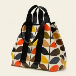 Carryall Basic Large Tote - Classic Multi Stem -Orla Kiely 21AECMS204 9600 Carryall Basic Classic Multi Stem 3