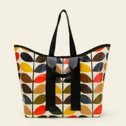 Carryall Basic Large Tote - Classic Multi Stem -Orla Kiely 21AECMS204 9600 Carryall Basic Classic Multi Stem 4