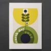 Screen Printed Artwork - Earth Day -Orla Kiely 22SGSPAEDY Earth Day Artwork 1