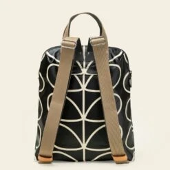 Bestie Backpack - Linear Stem Liquorice 8 Bestie Backpack - Linear Stem Liquorice -Orla Kiely 22selin138 0040 bestiebackpack linearstemliquorice 3