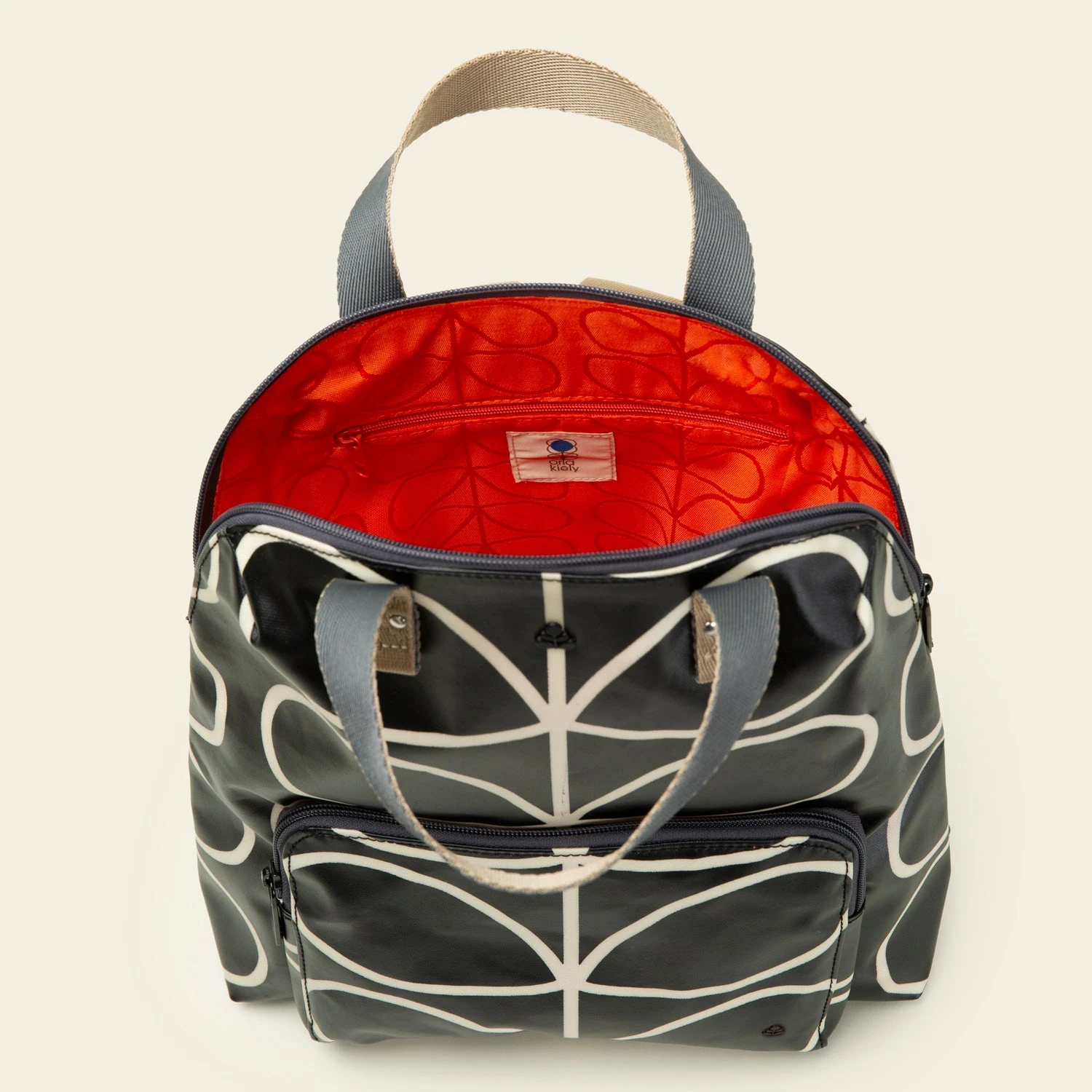 Bestie Backpack - Linear Stem Liquorice 6 Bestie Backpack - Linear Stem Liquorice - Image 4