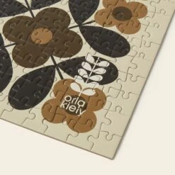 Flower Tile Jigsaw Puzzle -Orla Kiely 23AGJGWFTL Flowertile3