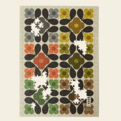 Flower Tile Jigsaw Puzzle -Orla Kiely 23AGJGWFTL Flowertile4