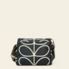 Fielder Crossbody - Linear Stem Liquorice 1 Fielder Crossbody - Linear Stem Liquorice -Orla Kiely 23SELIN937 0040 FielderCrossbody LinearStemLiquorice1