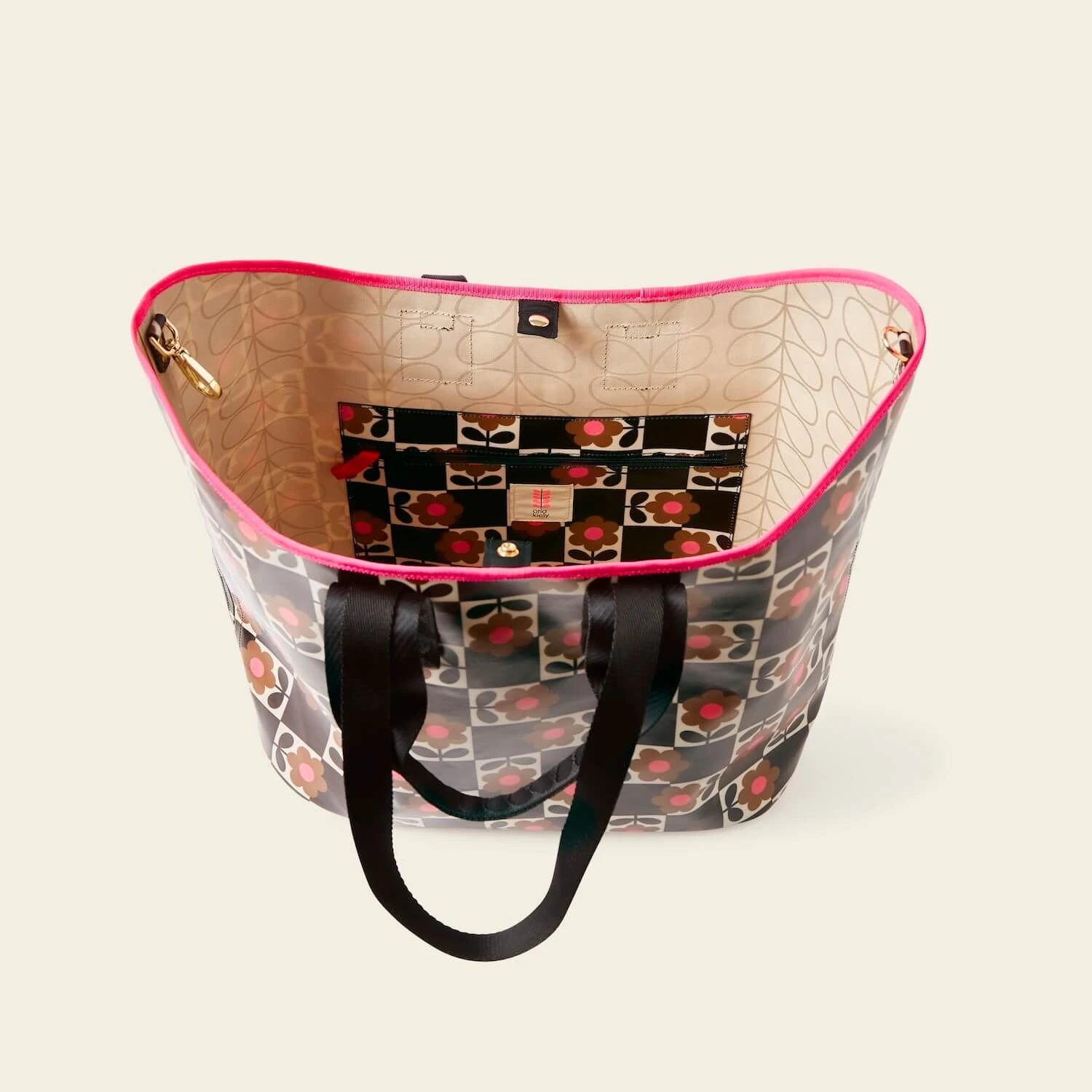 Carryall Large Tote - Flower Pot Chestnut 7 Carryall Large Tote - Flower Pot Chestnut - Image 5