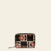 Remember Me Purse - Flower Pot Chestnut -Orla Kiely 24SEFLP755 2130RememberMePurse FlowerPotChestnut1