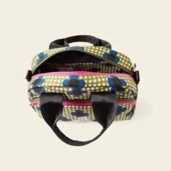 Radial Handbag - Flower Polka Dot Olive -Orla Kiely 24SEFPD763 3130RadialHandbag FlowerPolkaDotOlive4