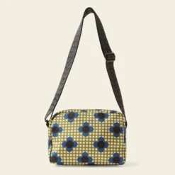 Angle Camera Bag - Flower Polka Dot Olive -Orla Kiely 24SEFPD764 3130AngleCameraBag FlowerPolkaDotOlive3
