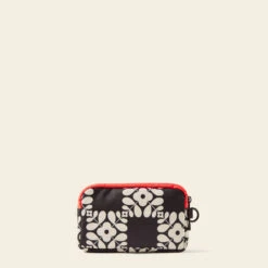 Iota Phone Case - Lattice Flower Tile Onyx -Orla Kiely 24SELFT840 0012 IotaPhoneCase LatticeFlowerTileOnyx3
