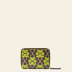 Celia Medium Wallet - Purple Puzzle Flower -Orla Kiely 24SELLE824 5010CeliaMediumWallet PurplePuzzleFlower3