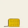 Celia Medium Wallet - Daffodil Punched Flower -Orla Kiely 24SELLE824 7070CeliaMediumWallet DaffodilPunchedFlower1