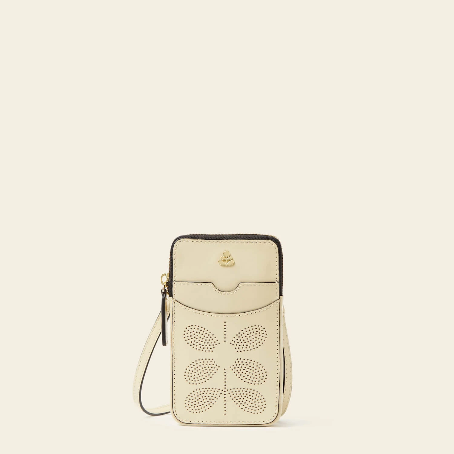 Ariel Phone Case - Cream Punched Flower 4 Ariel Phone Case - Cream Punched Flower - Image 2