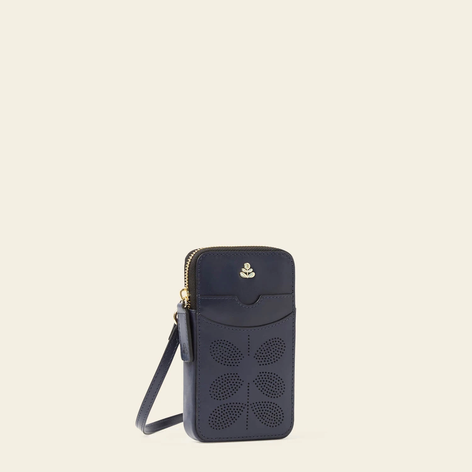 Ariel Phone Case - Navy Punched Flower 5 Ariel Phone Case - Navy Punched Flower - Image 3