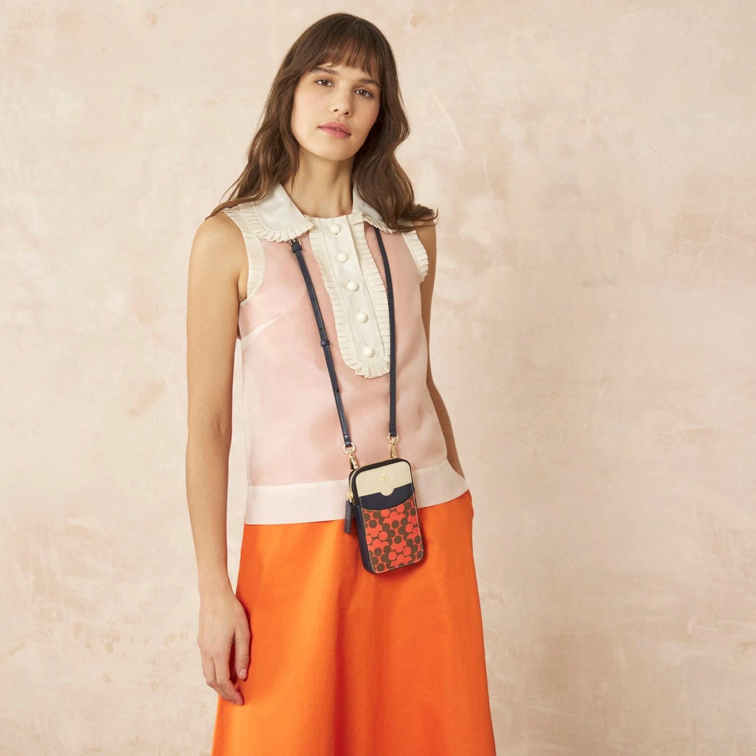 Ariel Phone Case - Tomato Puzzle Flower 4 Ariel Phone Case - Tomato Puzzle Flower - Image 2