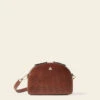 Babaluna Crossbody - Tan Punched Flower -Orla Kiely 24SELLE878 2170 BabalunaCrossbody TanPunchedFlower1