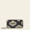 Forget Me Not Wallet - Posey Flower Midnight 2 Forget Me Not Wallet - Posey Flower Midnight -Orla Kiely 24SEPOF754 4100ForgetMeNotWallet PoseyPowerMidnight1