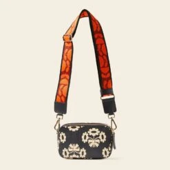 Duo Crossbody - Posey Flower Midnight 10 Duo Crossbody - Posey Flower Midnight -Orla Kiely 24SEPOF804 4100DuoCrossbody PoseyPowerMidnight3