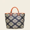 Smile Tote - Posey Flower Midnight 2 Smile Tote - Posey Flower Midnight -Orla Kiely 24SEPOF866 4100SmileTote PoseyPowerMidnight1