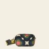 Duo Crossbody - Radial Flower Rockpool -Orla Kiely 24SERAF804 4400DuoCrossbody RadialFlowerRockpool1