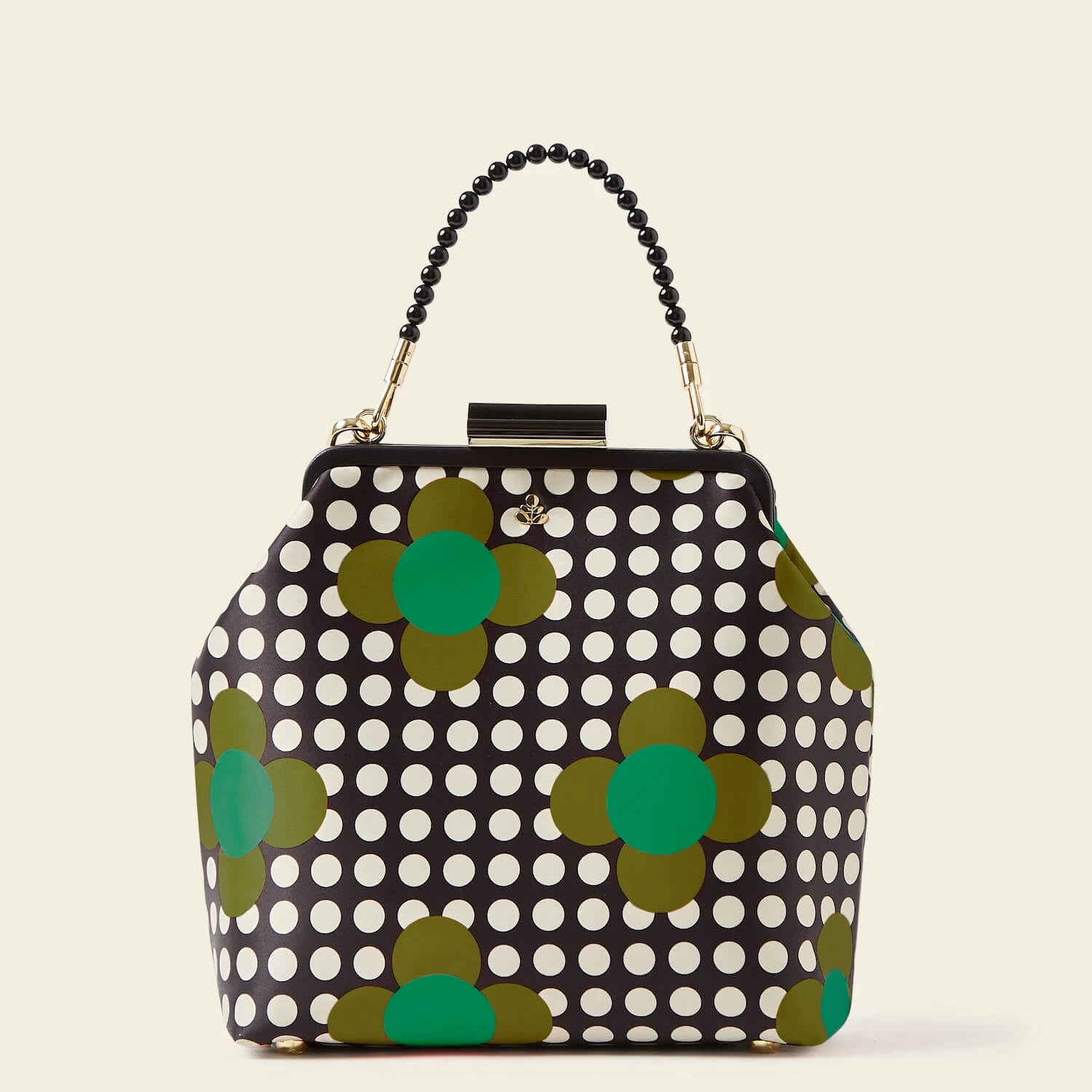 Jenny D Handbag - Jewel Flower Polka Dot 3 Jenny D Handbag - Jewel Flower Polka Dot