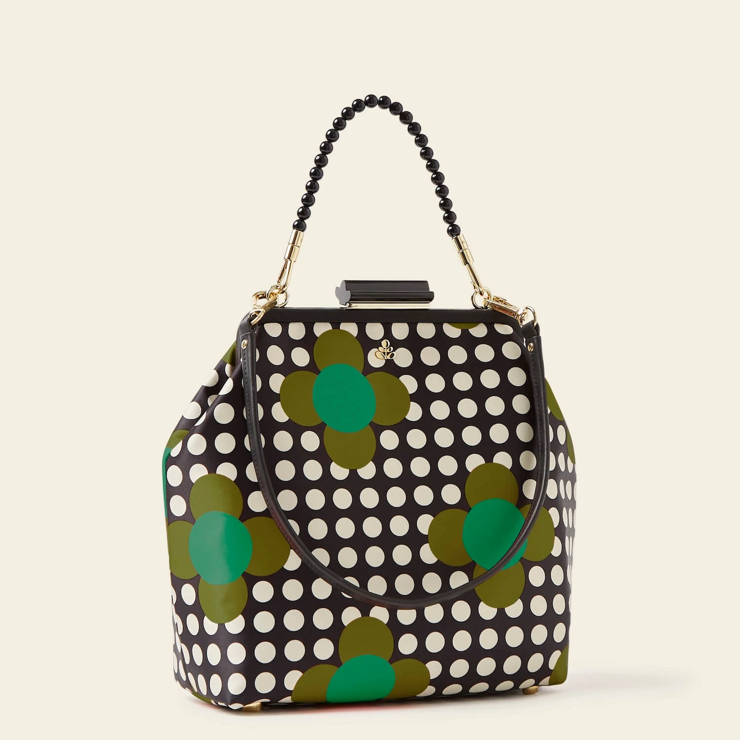 Jenny D Handbag - Jewel Flower Polka Dot 5 Jenny D Handbag - Jewel Flower Polka Dot - Image 3