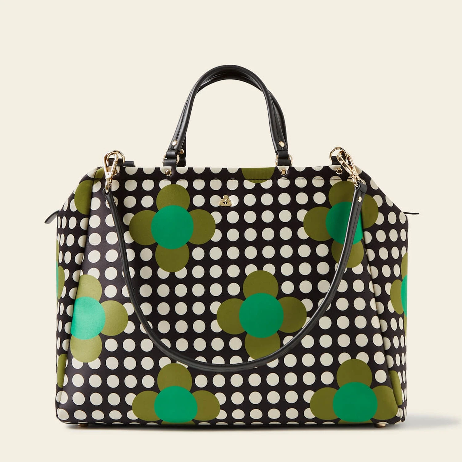 Opera Big Tote - Jewel Flower Polka Dot 3 Opera Big Tote - Jewel Flower Polka Dot