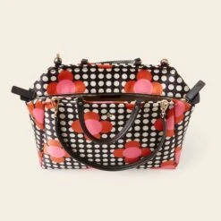 Opera Big Tote - Fuchsia Flower Polka Dot 12 Opera Big Tote - Fuchsia Flower Polka Dot -Orla Kiely 24SESAT861 6710 OperaBigTote FuchsiaFlowerPolkaDot4