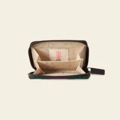 Remember Me Purse - Sixties Stem Emerald -Orla Kiely 24SESIX755 3100RememberMePurse SixtiesStemEmerald4