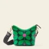Carrymin Crossbody - Sixties Stem Emerald -Orla Kiely 24SESIX830 3100CarryminCrossbody SixtiesStemEmerald1