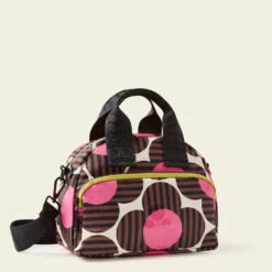 Radial Handbag - Striped Flower Azalea 9 Radial Handbag - Striped Flower Azalea -Orla Kiely 24SESTF763 6730RadialHandbag StripedFlowerAzalea2