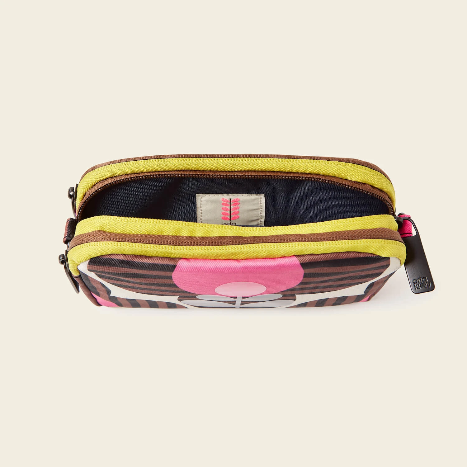 Tripod Crossbody - Striped Flower Azalea 7 Tripod Crossbody - Striped Flower Azalea - Image 5