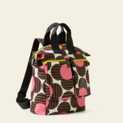 Axis Medium Backpack - Striped Flower Azalea 9 Axis Medium Backpack - Striped Flower Azalea -Orla Kiely 24SESTF857 6730 AxisMediumBackpack StripedFlowerAzalea2
