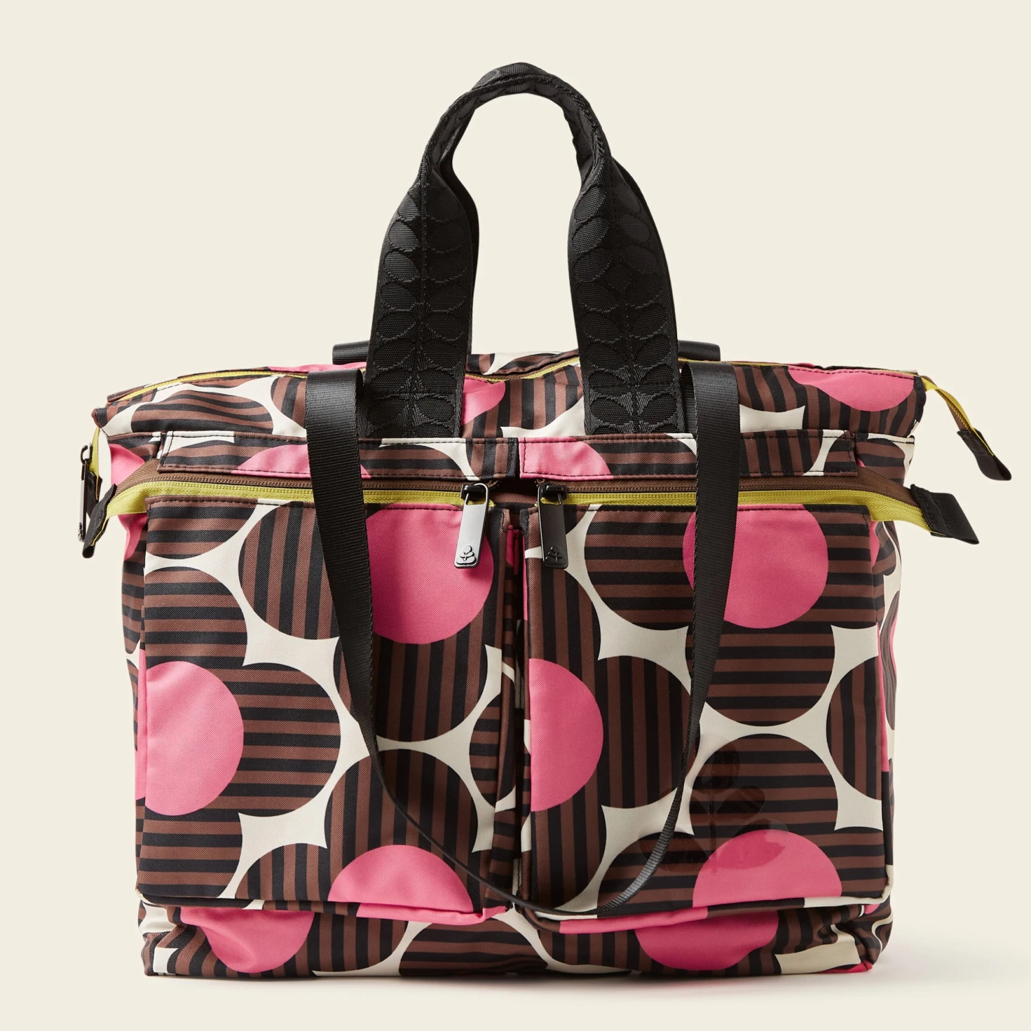 Axis Tote - Striped Flower Azalea 3 Axis Tote - Striped Flower Azalea