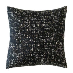 Bark Texture Cushion Cover 50cm In Charcoal