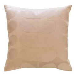 Jacquard Stem Cushion Cover 50cm In Tea Rose
