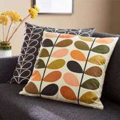 Multi Stem Cushion 50cm In Auburn -Orla Kiely 28403 3 40d63950 9d45 40b7 95b4 e09911bac8e7
