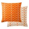 Small Linear Stem Cushion Cover 50cm In Persimmon 1 Small Linear Stem Cushion Cover 50cm In Persimmon -Orla Kiely 29464