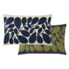 Sycamore Stripe Cushion Cover 60x40cm In Space Blue, Olive -Orla Kiely 29560 80fd05fa 953a 474f 9569 ce1ca8957d8c