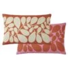 Sycamore Stripe Cushion Cover 60x40cm In Tomato, Pink -Orla Kiely 29561