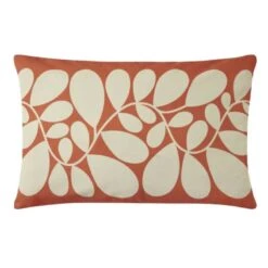 Sycamore Stripe Cushion Cover 60x40cm In Tomato, Pink 7 Sycamore Stripe Cushion Cover 60x40cm In Tomato, Pink -Orla Kiely 29561 3