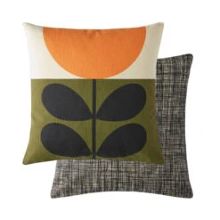 Sunflower Cushion Cover 45cm In Orange