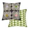 Textured Flower Cushion Cover 45cm In Slate 2 Textured Flower Cushion Cover 45cm In Slate -Orla Kiely 31304