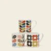Standard Mug Set Of 3 - Modern Classic Stem 2 Standard Mug Set Of 3 - Modern Classic Stem -Orla Kiely 3 mug 0044