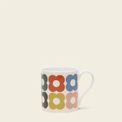 Standard Mug Set Of 3 - Modern Classic Stem -Orla Kiely 3 mug 0045 copy