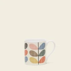 Standard Mug Set Of 3 - Modern Classic Stem -Orla Kiely 3 mug 0047