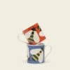 Large Mug Set Of 2 - Busy Bee -Orla Kiely 7 mug 0067
