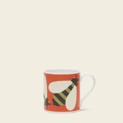 Large Mug Set Of 2 - Busy Bee -Orla Kiely 7 mug 0069